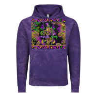 Cloud Purple mardi gras fleur de lis Vintage Hoodie - CowGirlArtShop