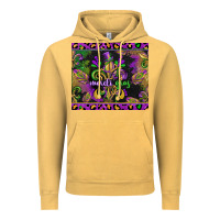 Vintage Mustard mardi gras fleur de lis Vintage Hoodie - CowGirlArtShop