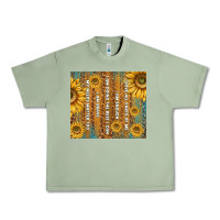 Self Reminders With Sunflowers Urban Heavy Tee | Teevron
