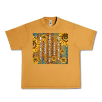 Peanut Butter self reminders with sunflowers Urban Heavy Tee - TumblerDesignByShophia