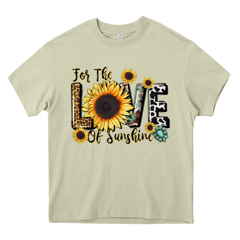 For The Love Of Sunshine Heavy Core Tee by LillyAllenDesigns | Teevron