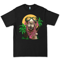 Black camel with oasis Premium Tee - BarkalooDesign