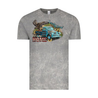 Cloud Rock Truck USA country road take me home 4th of july Vintage Tee - HowdyJamesFarm