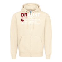 Sandshell Funny Drunk Aunt Definition DRAUNT Gift For Auntie Zipper Hoodie - minhPixels