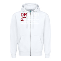 White Funny Drunk Aunt Definition DRAUNT Gift For Auntie Zipper Hoodie - minhPixels