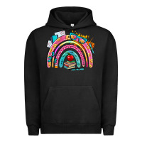 Pigment Black school rainbow Urban Hoodie - AdoDesignShop