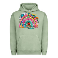 Pigment Oil Green school rainbow Urban Hoodie - AdoDesignShop