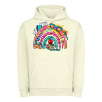Pigment Pistachio school rainbow Urban Hoodie - AdoDesignShop
