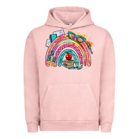 Pigment Salmon school rainbow Urban Hoodie - AdoDesignShop
