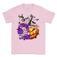 Bubblegum Pink Sorta Sweet Sorta Spooky Classic Tee - texasbilliewilder