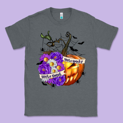 Sorta Sweet Sorta Spooky Classic Tee Designed By Texasbilliewilder