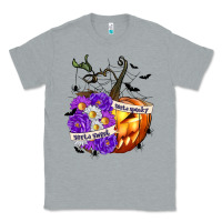 Heather Grey Sorta Sweet Sorta Spooky Classic Tee - texasbilliewilder