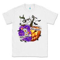 White Sorta Sweet Sorta Spooky Classic Tee - texasbilliewilder