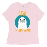 Bubblegum Pink Seal of Approval Ladies Tee - Bettercallsaul