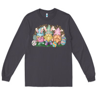 Smoke Easter Day gnomes Long Sleeve Tee - HowdyJamesFarm
