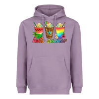 Lavender hello summer Heavyweight Hoodie - Artiststas