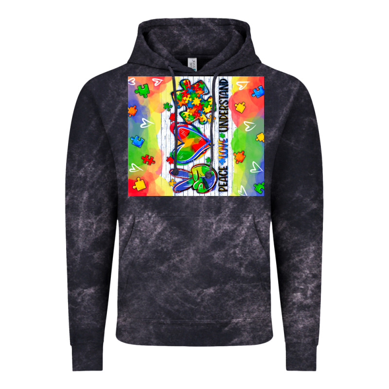 Peace Love Understand Vintage Hoodie by CowGirlArtShop | Teevron