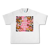 Lunar Rock life is what you bake it with cowhide Urban Heavy Tee - TumblerDesignByShophia