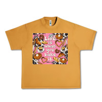 Peanut Butter life is what you bake it with cowhide Urban Heavy Tee - TumblerDesignByShophia