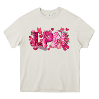 Cream lpn breast cancer certified nursing assistant Heavy Core Tee - LillyAllenDesigns