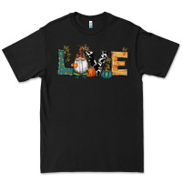 Black Fall Love Gnome Premium Tee - RanaPortraitStore