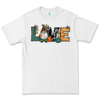 White Fall Love Gnome Premium Tee - RanaPortraitStore