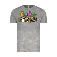 Cloud Rock Egg hunter Easter Day Vintage Tee - HowdyJamesFarm