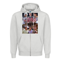 Dove Grey The 'Burbs Horror Movie Halloween Zipper Hoodie - minhPixels