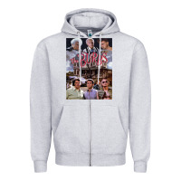 Heather Grey The 'Burbs Horror Movie Halloween Zipper Hoodie - minhPixels