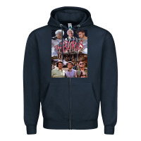 Navy The 'Burbs Horror Movie Halloween Zipper Hoodie - minhPixels