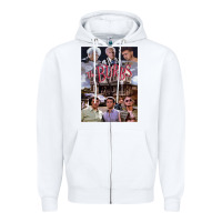 White The 'Burbs Horror Movie Halloween Zipper Hoodie - minhPixels