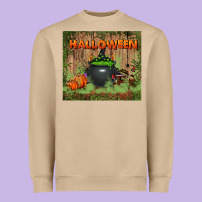 Halloween Tumbler Heavyweight Sweatshirt Designed By Bundleandbundleshop