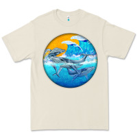 Bone humpback whale Premium Tee - BarkalooDesign