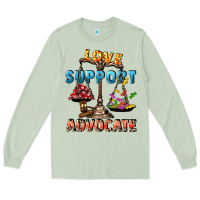 Matcha Love support advocate Long Sleeve Tee - CowGirlArtShop
