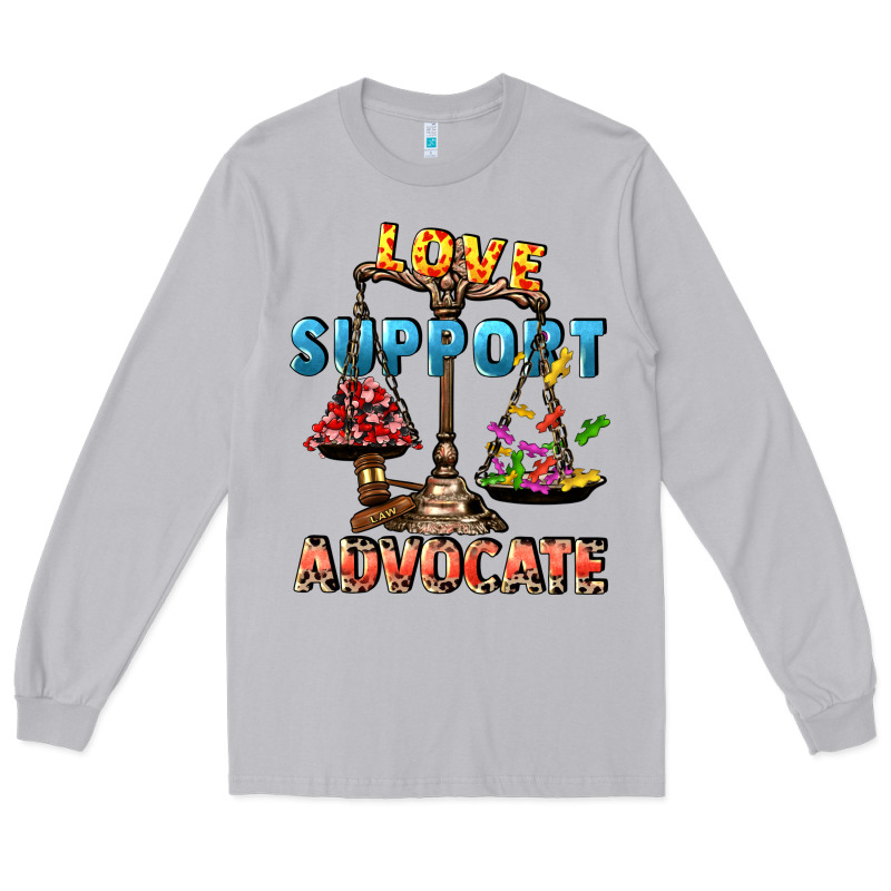 Love Support Advocate Long Sleeve Tee by CowGirlArtShop | Teevron