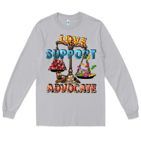 Moon Dust Love support advocate Long Sleeve Tee - CowGirlArtShop