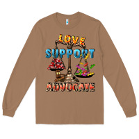 Toasted Coconut Love support advocate Long Sleeve Tee - CowGirlArtShop