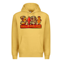 Antique Gold three up three down softball Premium Hoodie - Jasminsmagicworld