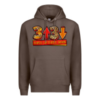 Coffee three up three down softball Premium Hoodie - Jasminsmagicworld