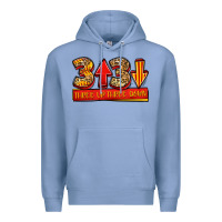Colony Blue three up three down softball Premium Hoodie - Jasminsmagicworld