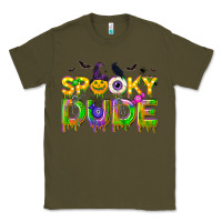 Army Green spooky dude Classic Tee - NancyCooperArtShop