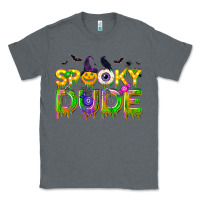Charcoal Heather spooky dude Classic Tee - NancyCooperArtShop