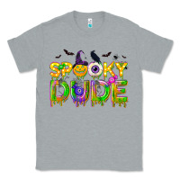 Heather Grey spooky dude Classic Tee - NancyCooperArtShop