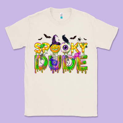 Spooky Dude Classic Tee Designed By Nancycooperartshop