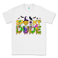 White spooky dude Classic Tee - NancyCooperArtShop