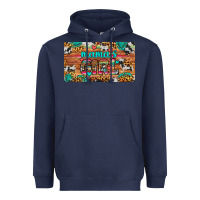 Navy mama's girl sippy cup Heavyweight Hoodie - Artiststas