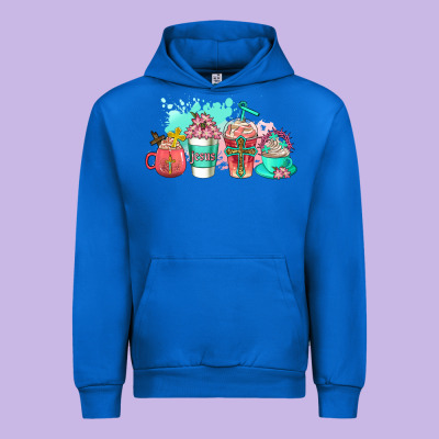 Religious Coffee Cups Urban Hoodie Designed By Adodesignshop