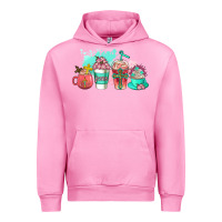 Fuchsia Pink religious coffee cups Urban Hoodie - AdoDesignShop