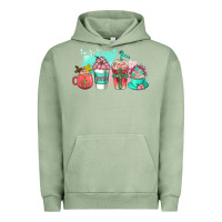 Pigment Oil Green religious coffee cups Urban Hoodie - AdoDesignShop