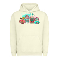 Pigment Pistachio religious coffee cups Urban Hoodie - AdoDesignShop